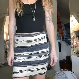 UO Striped Bandeau Skirt